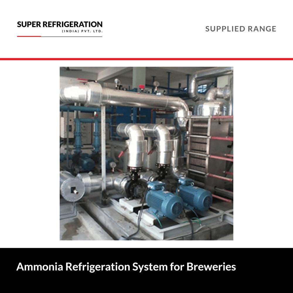 Ammonia Refrigeration System For Breweries - Climate Type: Tropical/temperate