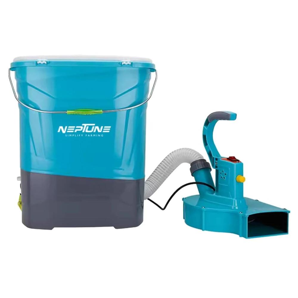 Neptune Electric Knapsack Fertilizer Spreader 12V 8Ah Battery 20L Tank Garden & Agriculture Spreading Machine