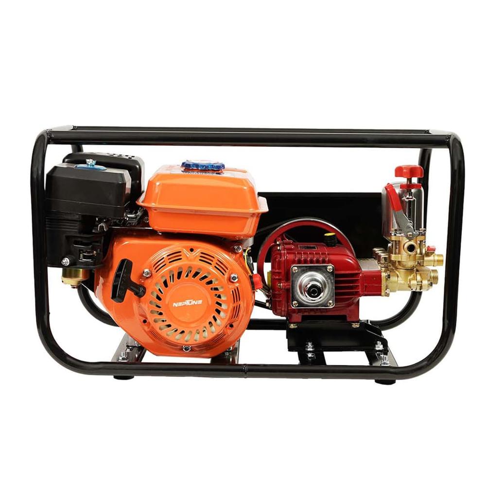 Neptune HTP-168 6.5 HP Petrol Engine Portable Sprayer 4 Stroke 50Meter Hose Pipe