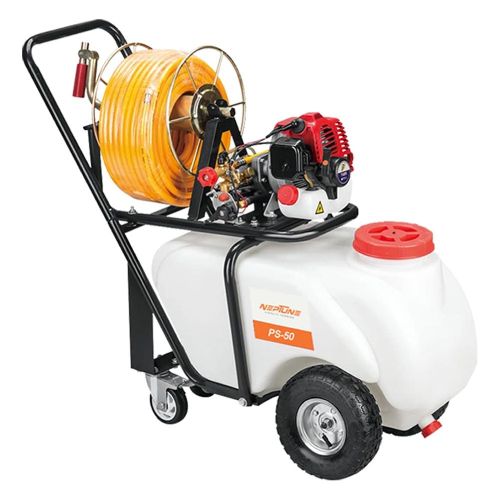 Neptune PS-50 Power Sprayer 2 Stroke 26 CC Petrol Engine 50 Ltr Tank Capacity