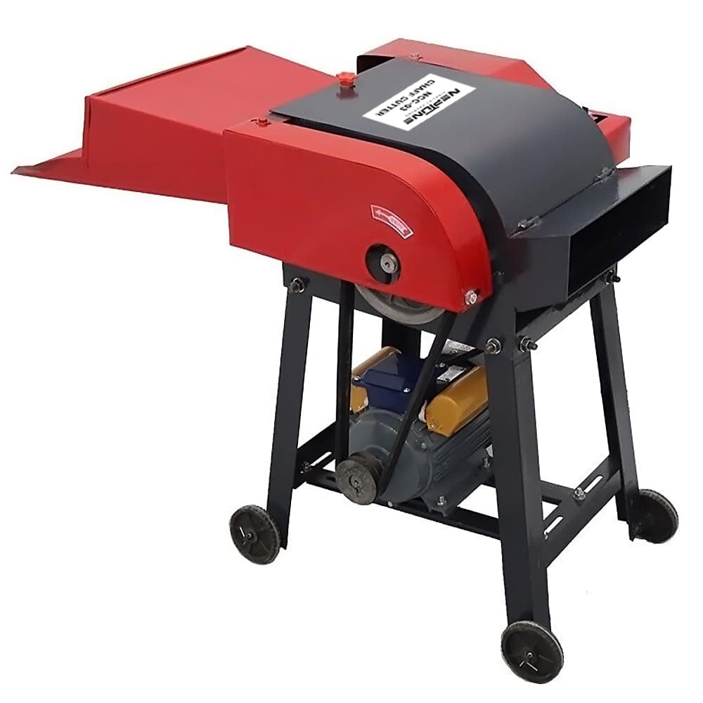 Neptune Portable Chaff Cutter Machine 3 HP Motor Heavy Duty copper Motor to produce 400kg to 600kg per hour