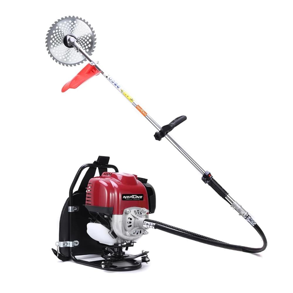 Neptune Backpack Grass Trimmer and Brush Cutter 4 Stroke 35cc Petrol Engine