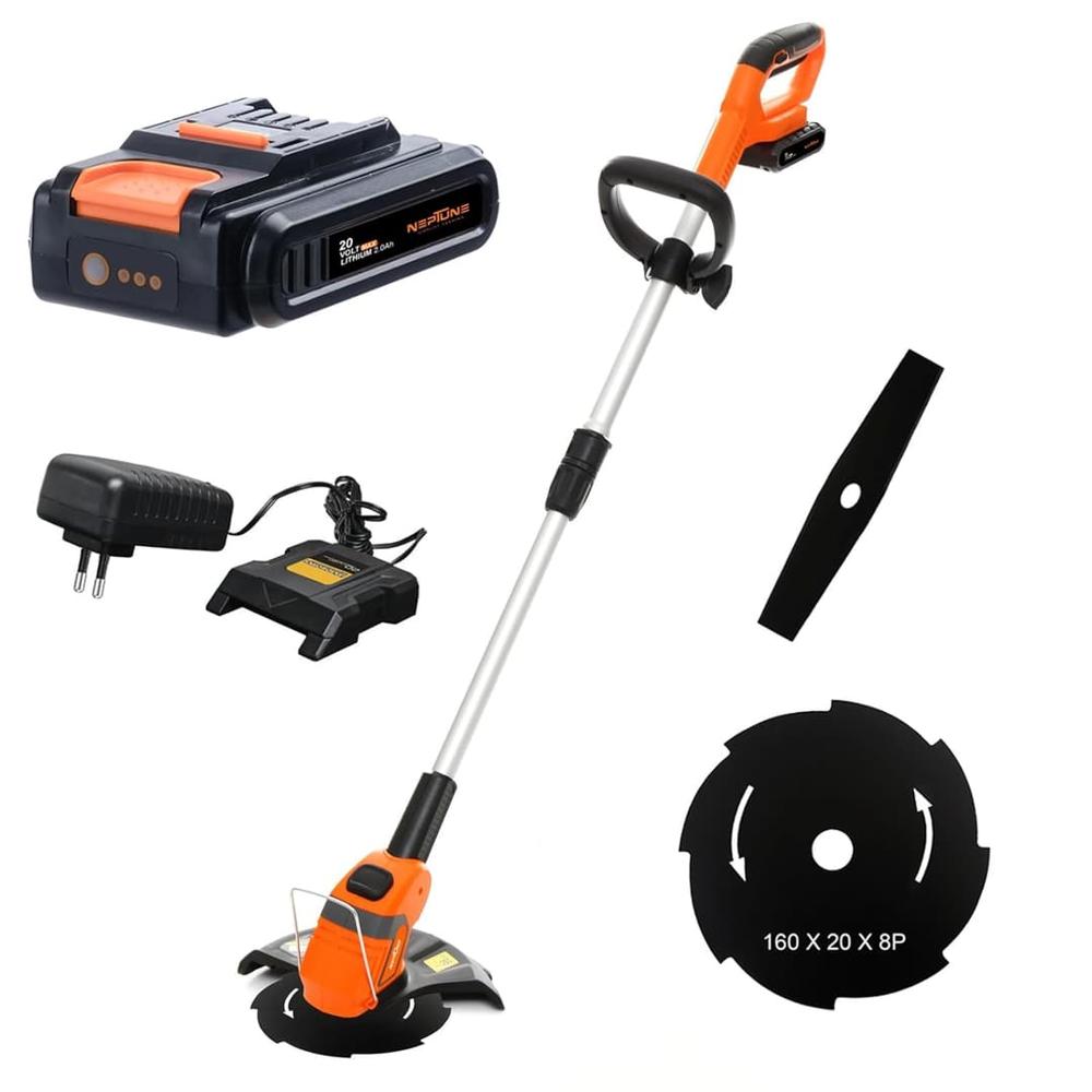 Neptune Cordless Grass Trimmer and Brush Cutter 2000mAh Battery