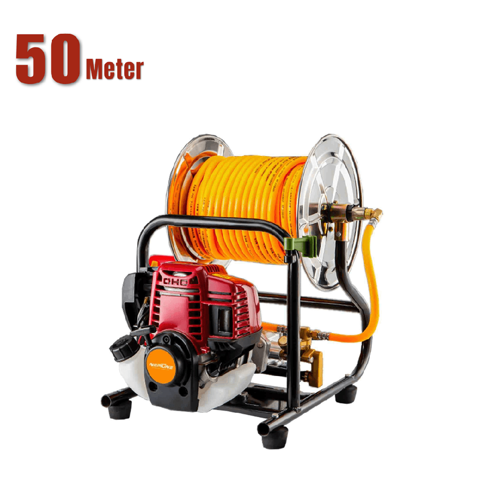 Neptune NPW-768 WHPortable Power Pressure Sprayer Pump with 4 Stroke Engine Brass Made Pressure Pump for