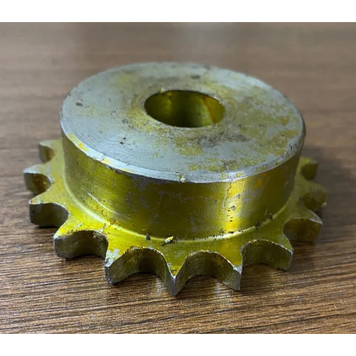 Type B Chain Wheel Sprocket - Cast Iron, 18 Teeth | Polished Surface Treatment, Front Gear Optimization, Warranty Included