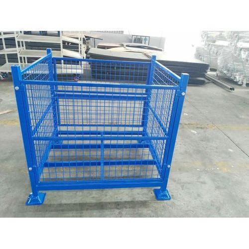 500kg Wire Mesh Cage Trolley