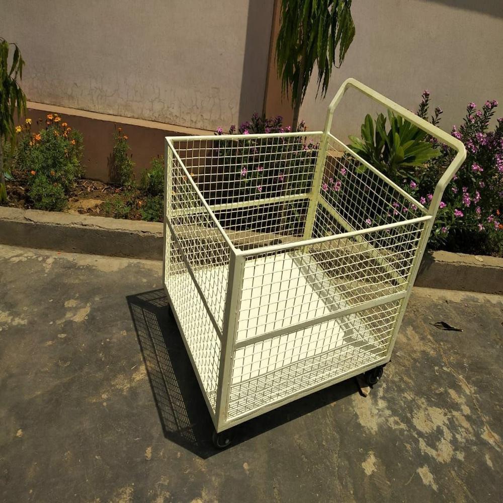 500kg Wire Mesh Cage Trolley