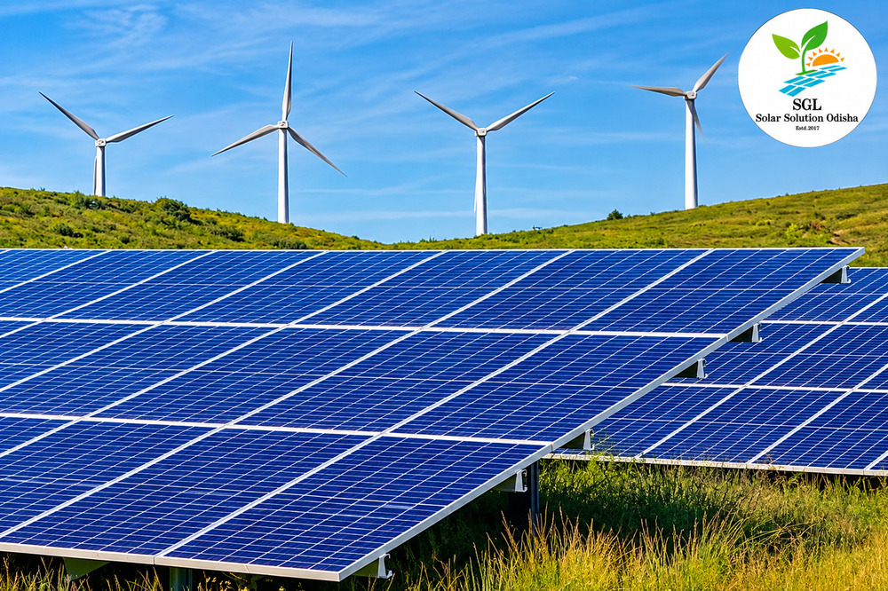Hybrid Solar Power Plant