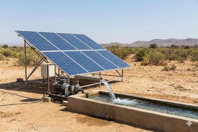 Solar Powered Water Pumping System