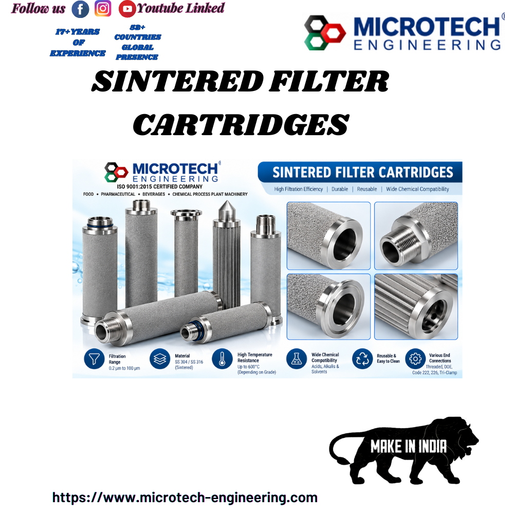 Sintered Filter Cartridges