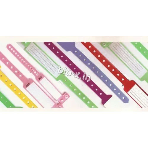 लाइट ब्लू पेशेंट रिस्ट बैंड