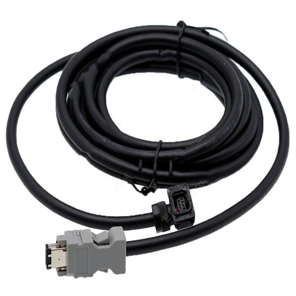 Panasonic Servo Drive Encoder Cable - Color: Black