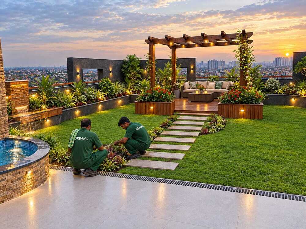Terrace Landscape Garden