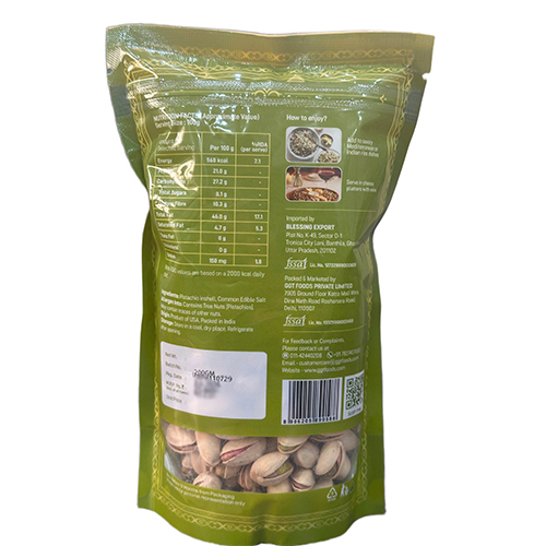 200 GM Roasted Salted Pistachios Pouch