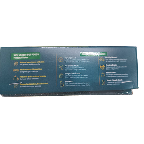 500 GM Madjool Dates Paper Box