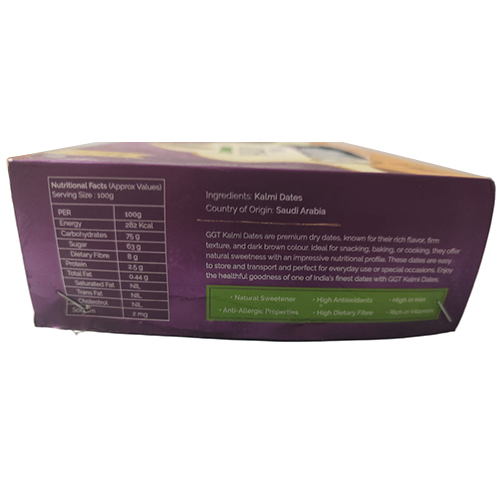 1 KG Kalmi Dates Paper Box