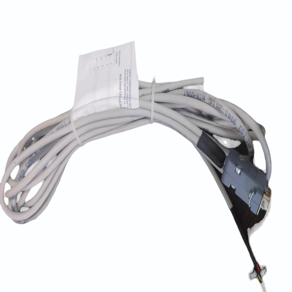 Servo Power Cable - Copper Shielded, 4 Core, 3 Meter, Grey | High Flex, Pvc Insulation, Factory Crimped Ends, Rohs Compliant