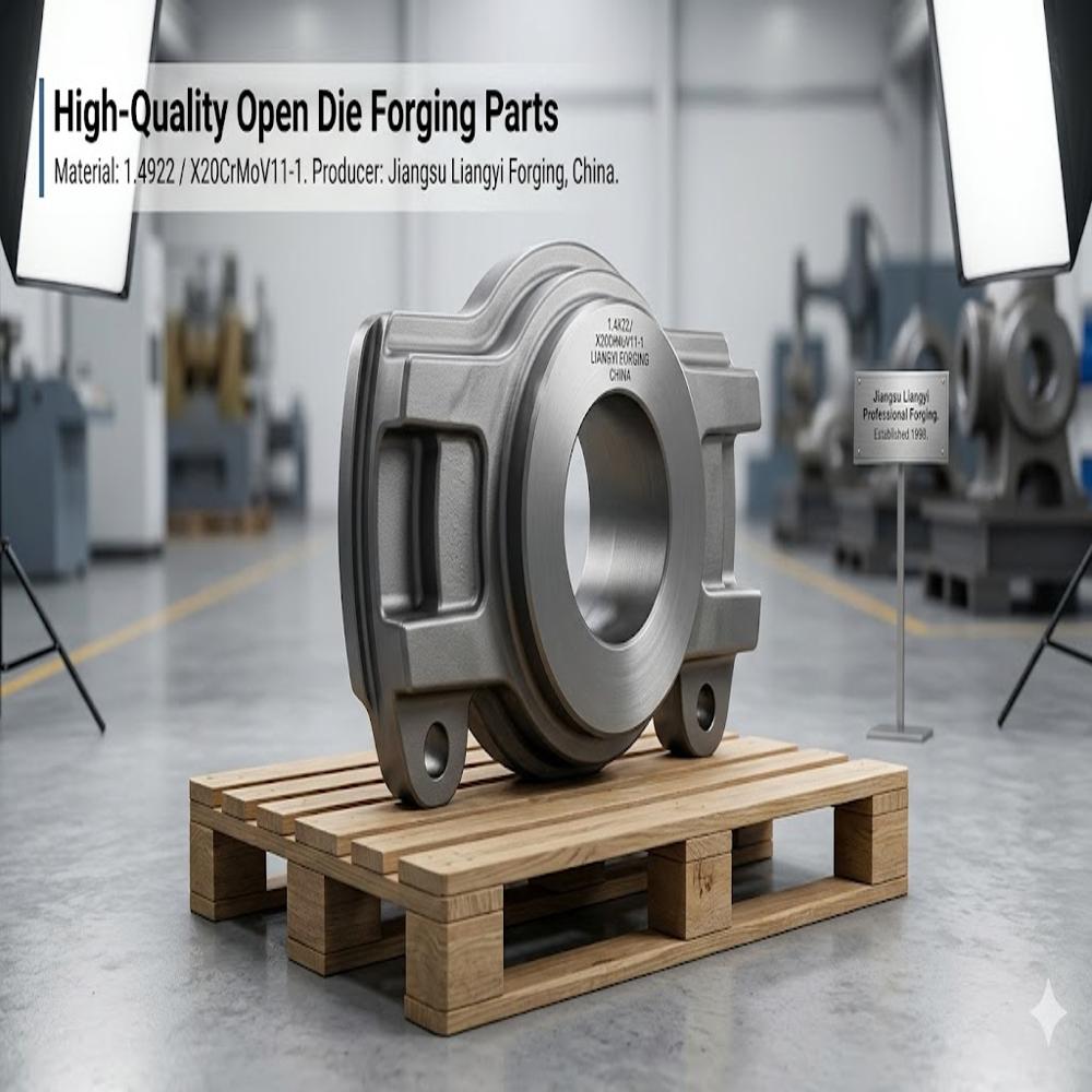 1.4922 X20Crmov11-1 Martensitic Cr Mo V Steel Forgings For Steam Turbine Rotors, Blades And Bolts Bars, Rings And Discs Jiangsu Liangyi - Application: Machine Parts