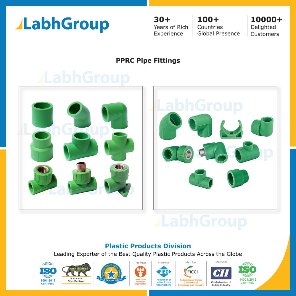 Pprc Pipe Fittings - Color: Green / White / Grey / As Per Requirement