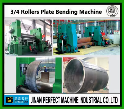Three Rollers Plate Bending Machine