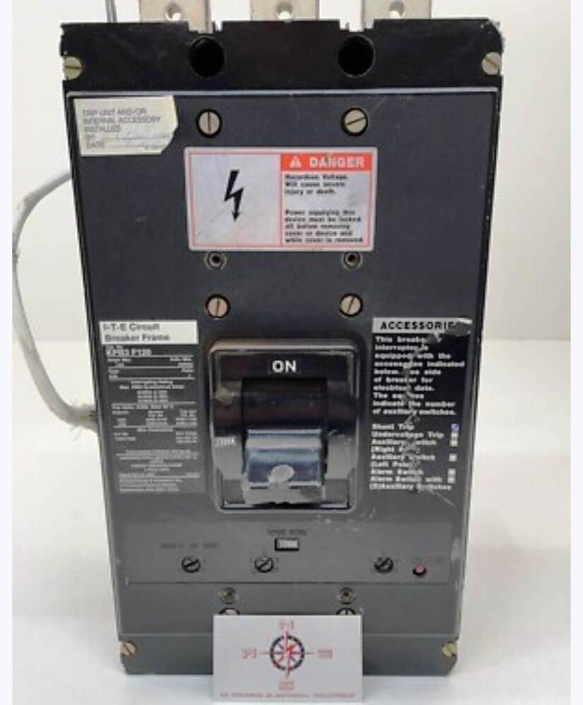 ITE Siemens KPB3F120 Molded Case Circuit Breaker Frame 1200A 3P 600V MCCB