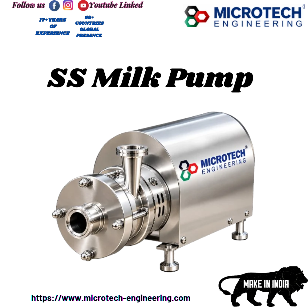 SS Milk Pump 