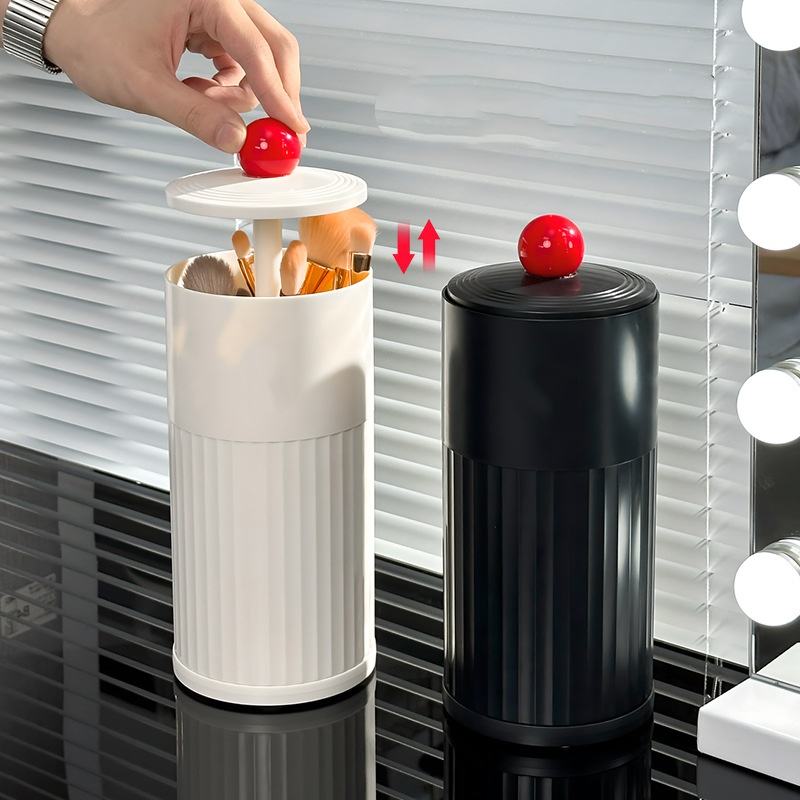 Plastic Makeup Brush Storage Container - Capacity: 20 Kg