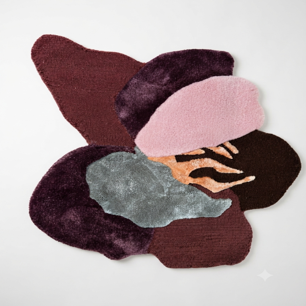 Hand Tufted Rugs for Living Room Bedroom Modern Handmade Wool Area Rugs Custom Size Decorative Floor Carpets Wholesale Rugs TRED