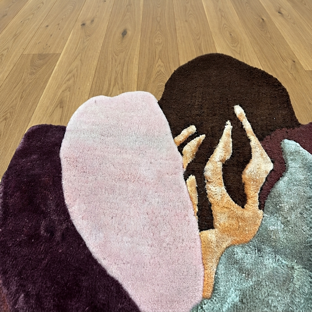Hand Tufted Rugs for Living Room Bedroom Modern Handmade Wool Area Rugs Custom Size Decorative Floor Carpets Wholesale Rugs TRED