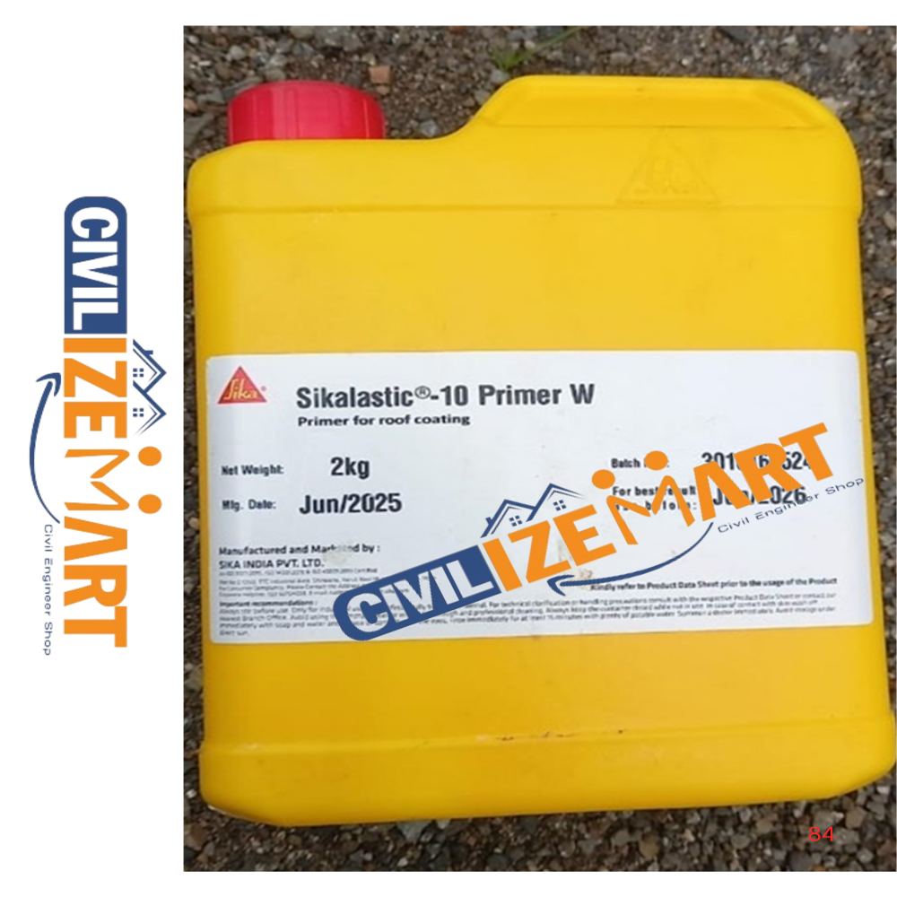 Sikalastic Primer 10W(2L) Waterproofing Coating - Application: Interior And Exterior Walls