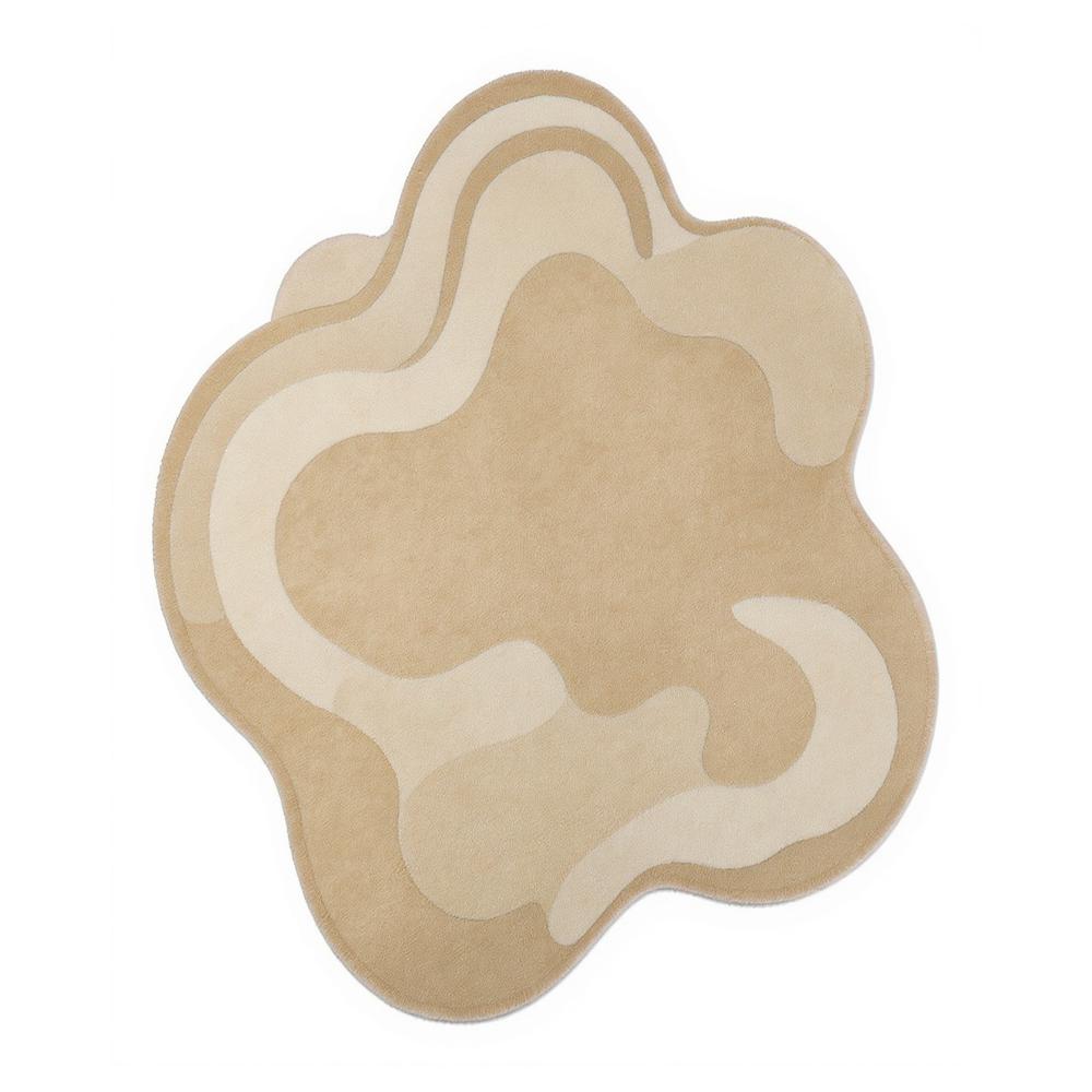 Hand Tufted Rugs For Living Room Bedroom Modern Handmade Wool Area Rugs Custom Size Decorative Floor Carpets Wholesale Rugs - Backing Material: Canvas Latex
