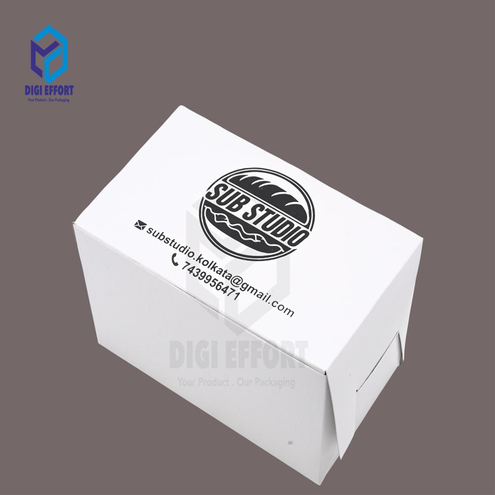 Food Packaging Box - Coating Type: Gloss