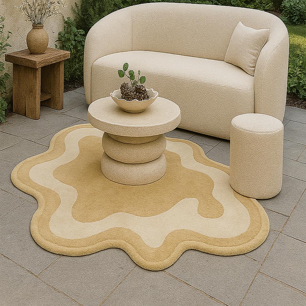 Hand Tufted Rugs for Living Room Bedroom Modern Handmade Wool Area Rugs Custom Size Decorative Floor Carpets Wholesale Rugs