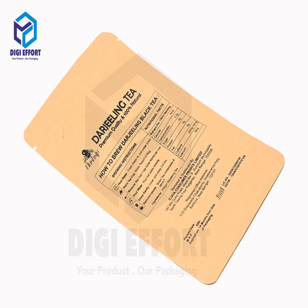 Standup Zipper Pouch - Coating Type: Aluminium