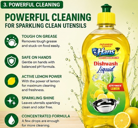 Dishwash Liquid Lemon