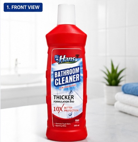 500ml Red Bathroom Cleaner