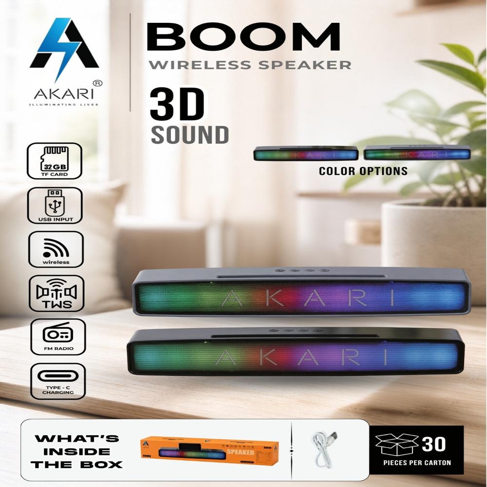 AKARI BOOM WIRELESS SPEAKER