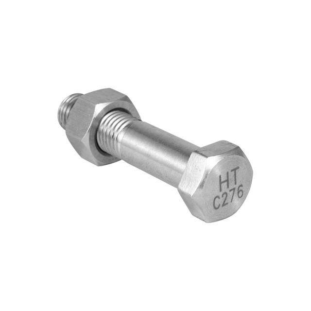 Hastelloy C 276 Hex Bolt - High Grade, 3/6 To 2 Inch Size, Silver Color | Industrial Usage, Hexagon Head Type