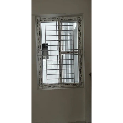 2.5 Track 2 Panel Mesh White Slide Window