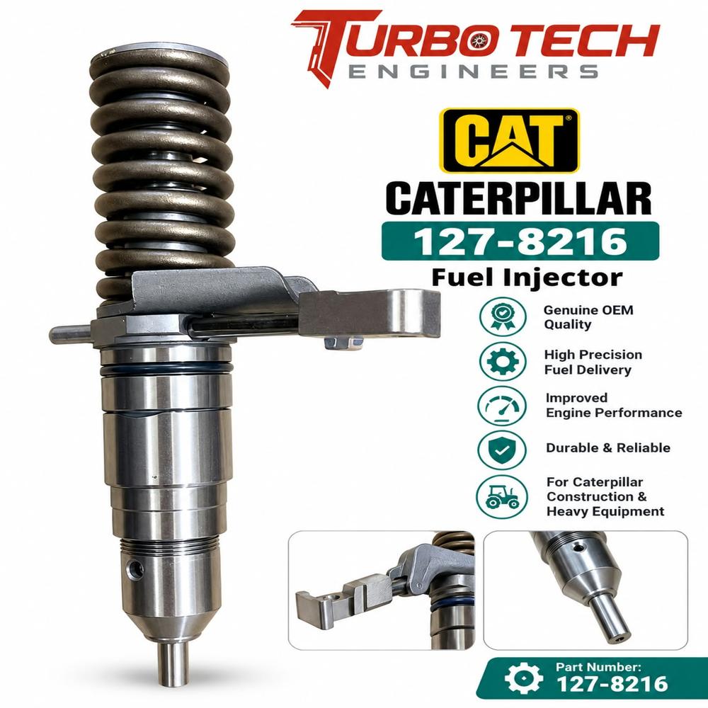 127 8216 Fuel Injector - Dimension (L*W*H): 20  Meter (M)
