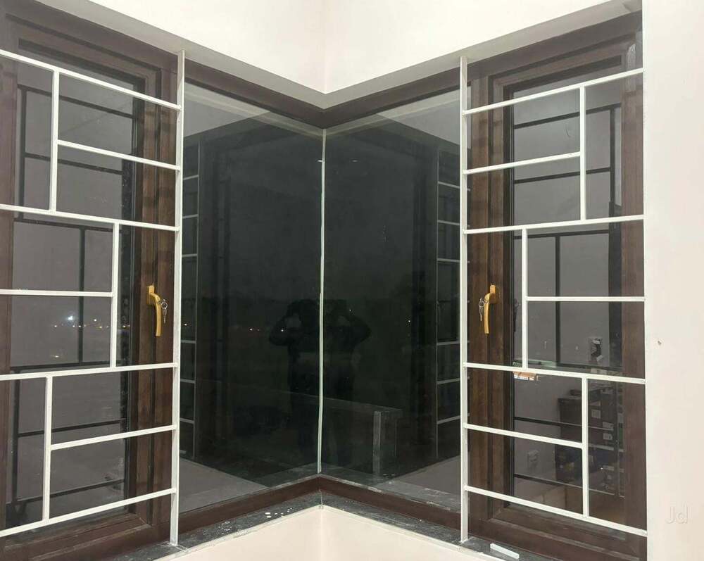 L-Shaped UPVC Corner Casement Window