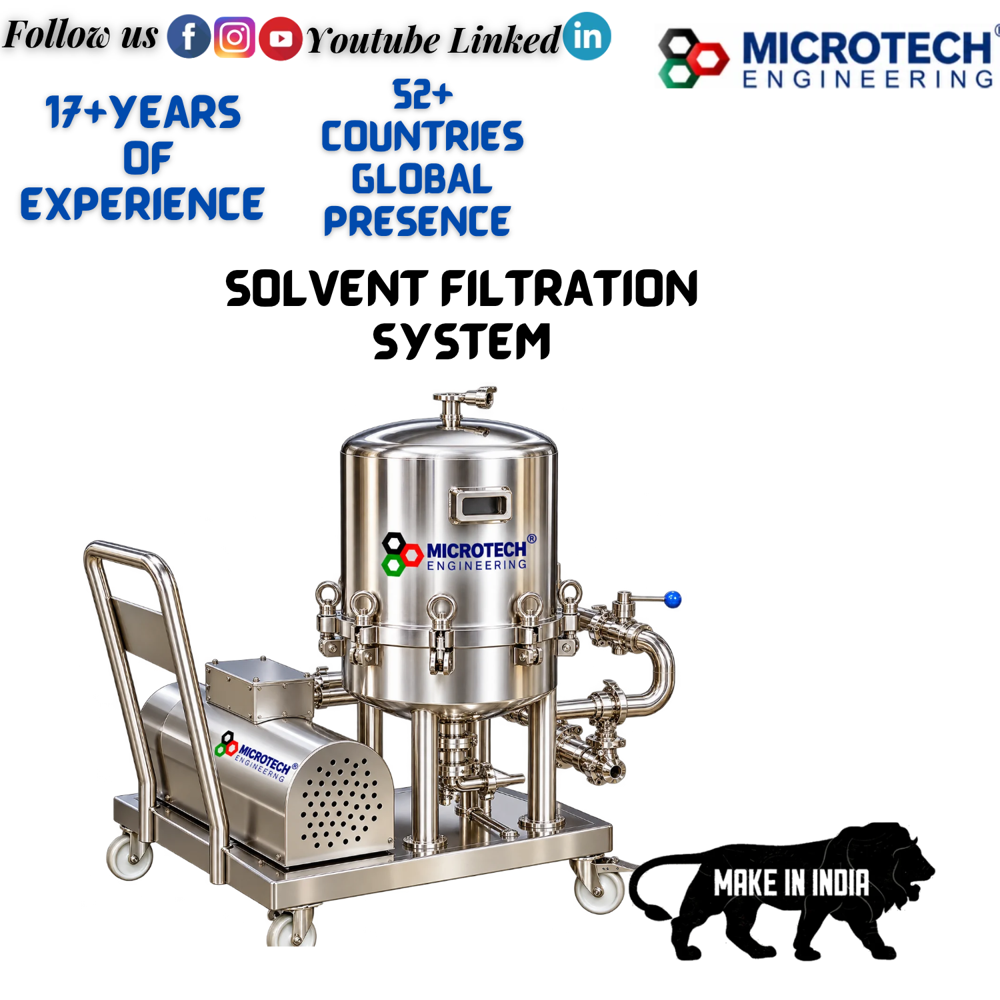 Solvent Filtration System