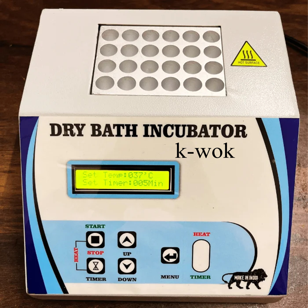 K-WOK Laboratory Dry Bath Incubator
