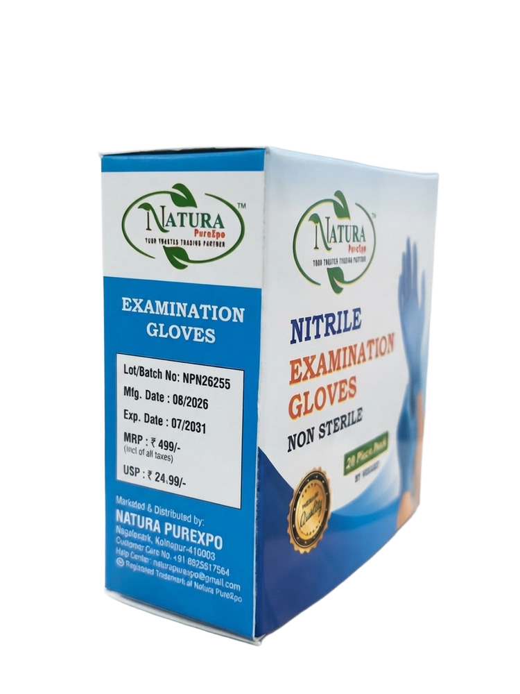 Nitrile Examination Gloves-20 Piece Pack