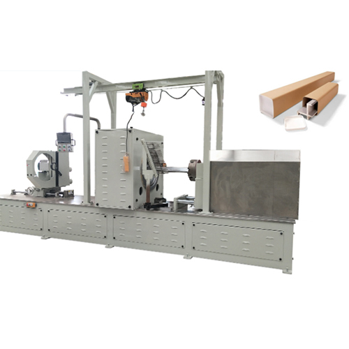 Square paper tube machine