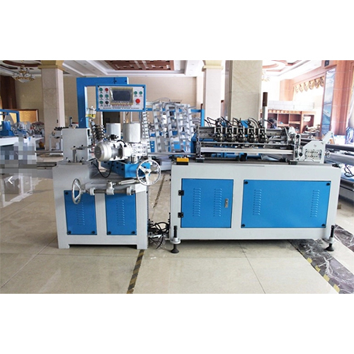 Paper straw making machine