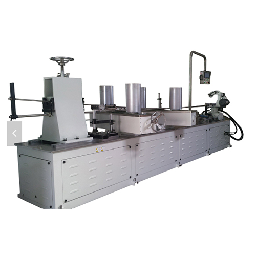 Spiral paper tube machine
