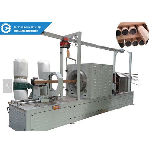 Octagonal paper tube machine