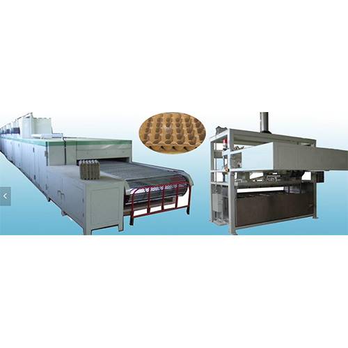 Paper egg tray forming machine