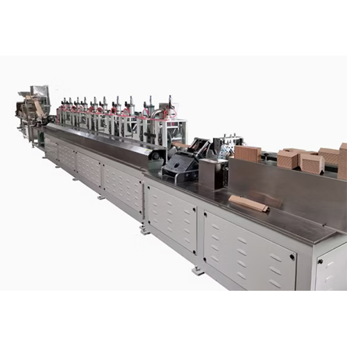 High Speed Paper Edge Corner Protector Machine with Online Punching Device